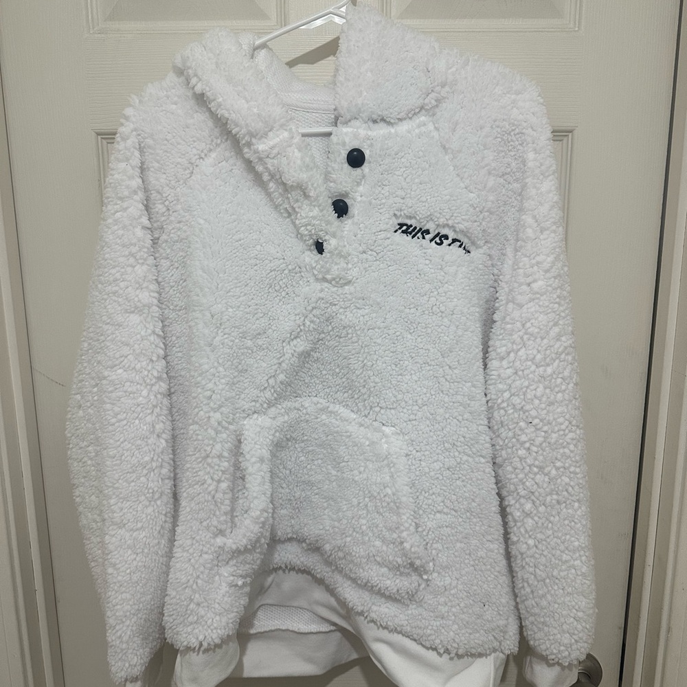 Disney frozen fuzzy Olaf hoodie from her universe